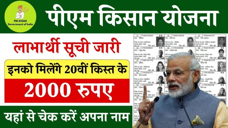PM Kisan Beneficiary List